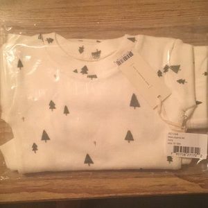 Rylee and Cru trees pajama set in 12-18mo